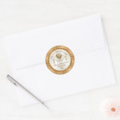 Golden gepersonaliseerd, 50e Jubileum Stickers (Envelop)
