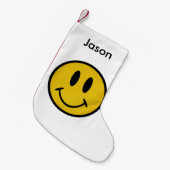 Golden gezicht kleine kerstsok (Voorkant (Hangend))