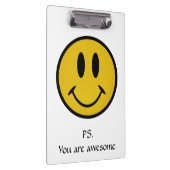 Golden gezicht klembord (Rechts)