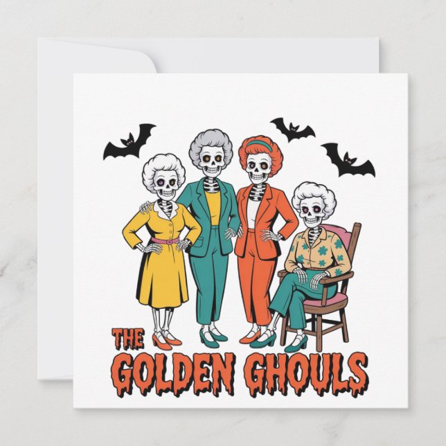 Golden Ghouls Meisjes Halloween (Voorkant)