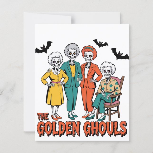 Golden Ghouls Meisjes Halloween (Voorkant)