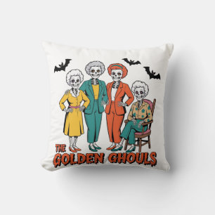 Golden Ghouls Meisjes Halloween Kussen
