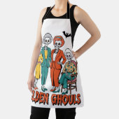 Golden Ghouls Meisjes Halloween Schort (Insitu)