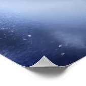 Golden gif in de sneeuw | AI Art Poster (Hoek)