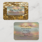 Golden Gildmore Professional Visitekaartje (Voorkant / Achterkant)