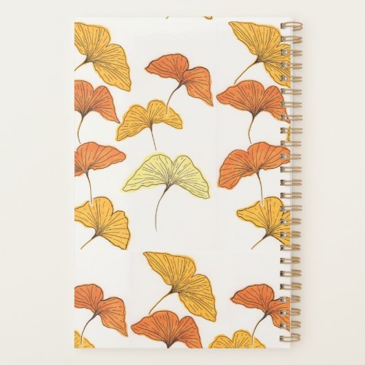 Golden Gingko Planner (Achterkant)