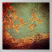 Golden gingko poster (Voorkant)