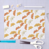 Golden Gingko Tissuepapier (Craft)