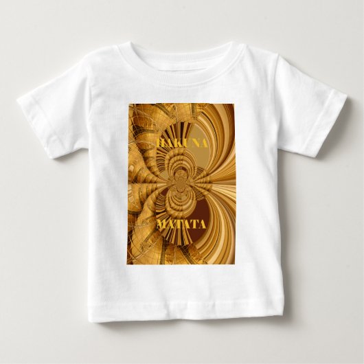 Golden Giraffe Art Print (Voorkant)