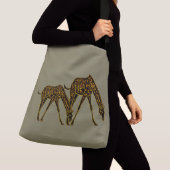 Golden Giraffes Crossbody Tas (Dichtbij)