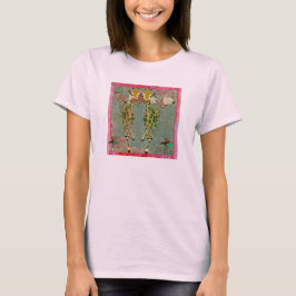 Golden Giraffes Roze T-shirt met twilight