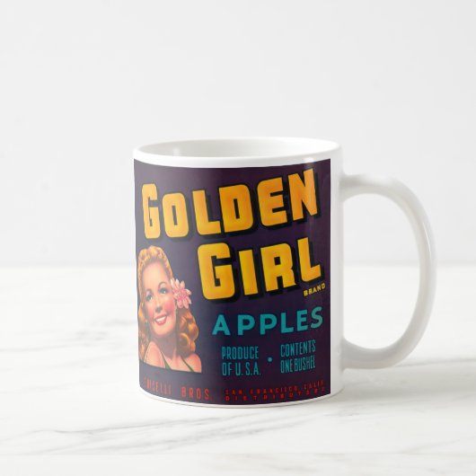 Golden Girl Apples Koffiemok (Rechts)