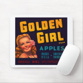 Golden Girl Apples Muismat (Met muis)