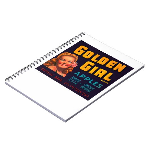 Golden Girl Apples Notitieboek (Linkerzijde)