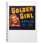Golden Girl Apples Notitieboek (Voorkant)