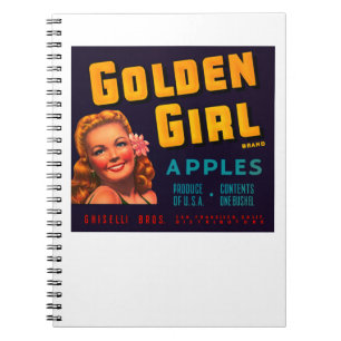 Golden Girl Apples Notitieboek