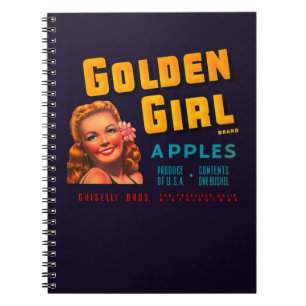 Golden Girl Apples Notitieboek