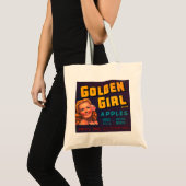 Golden Girl Apples Tote Bag (Voorkant (product))
