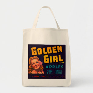 Golden Girl Apples Tote Bag