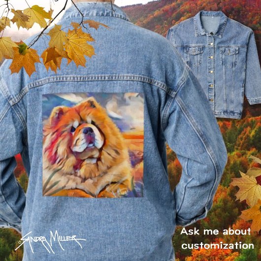 GOLDEN GIRL Chow Denim Jasje Denim Jacket