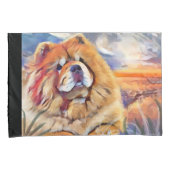 GOLDEN GIRL chow Kussensloop paar STANDAARD (Voorkant-Rechts)