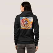 GOLDEN GIRL Chow rits hoodie (Achterkant volledig)