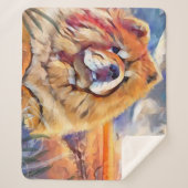 GOLDEN GIRL chow sherpa deken (Voorkant)