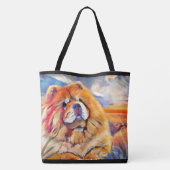GOLDEN GIRL Chow Tote Bag (Achterkant)