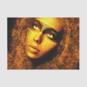 Golden Girl Decoupage Tissue Tissuepapier (Voorkant)