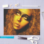 Golden Girl Decoupage Tissue Tissuepapier (Craft)