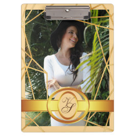 Golden Girl Mode Moderne Elegante Vintage #2 Klembord