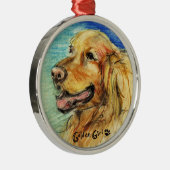 Golden Girl Ornament (Rechts)