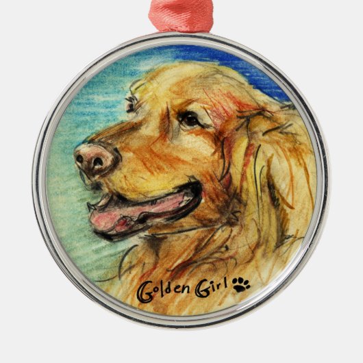 Golden Girl Ornament (Voorkant)