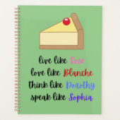 Golden Girls Life Wisdom Planner (Voorkant)