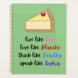 Golden Girls Life Wisdom Planner