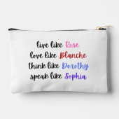 Golden Girls Life Wisdom Typography Etui (Achterkant)