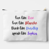 Golden Girls Life Wisdom Typography Etui (Achterkant)