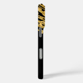 Golden Glam Cheetah Print Exotic Animal Print Case-Mate iPhone Case (Achterkant / Rechts)