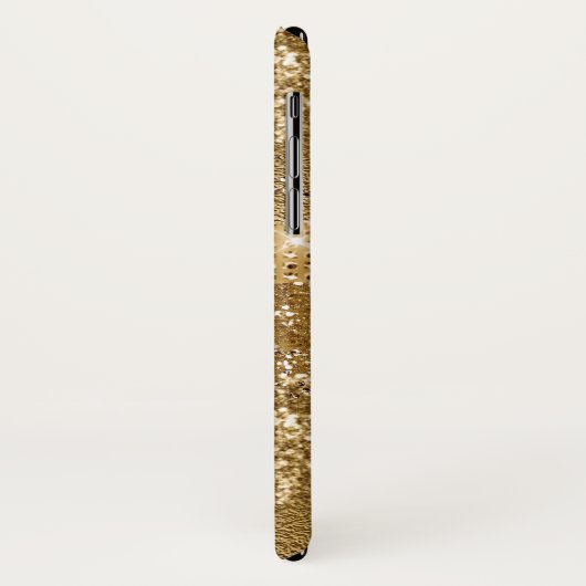 Golden Glam iPhone X Hoesje (Achterkant/links)