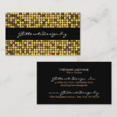 Golden Glam Visitekaartje (Voorkant / Achterkant)