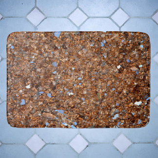 Golden Glass Badmat