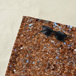 Golden Glass Bronze Glam Strandlaken