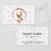 Golden Glass | Wijn Stain Visitekaartje (Voorkant / Achterkant)