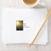 Golden Glassy Sand Etiket (Insitu)