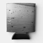 Golden Glassy Sand Grayscale Blikjeskoeler (Voorkant)