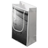 Golden Glassy Sand Grayscale Klein Cadeauzakje (Achterkant Gekanteld)