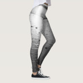 Golden Glassy Sand Grayscale Leggings (Rechts)