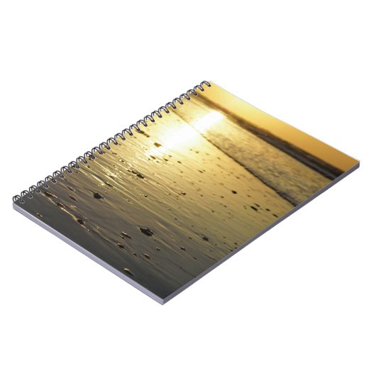 Golden Glassy Sand Notitieboek (Linkerzijde)