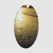 Golden Glassy Sand Ornament (voorkant)