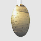 Golden Glassy Sand Ornament (voorkant)